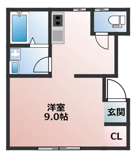 東京都北区上十条5【アパート】の間取り