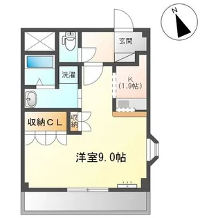 愛知県長久手市上川原【アパート】の間取り