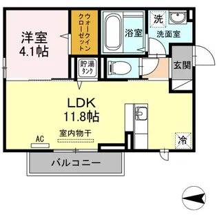 ミズノ【3階】の間取り