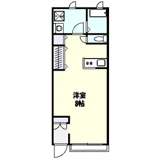 ポルクスコート【1階】の間取り