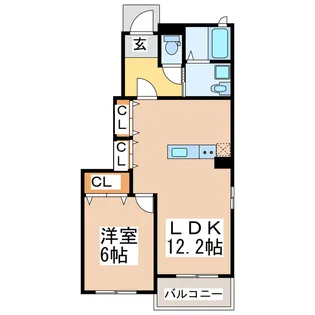 サンフラワー(山ノ内)【1階】の間取り