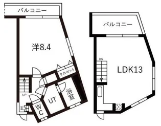 ARCS KOMAZAWA【4階】の間取り