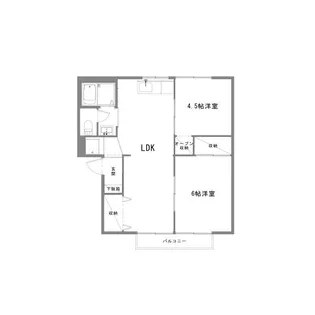 ベルビューコバヤシの間取り