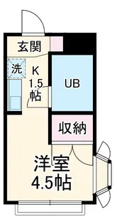 ドルフィン【2階】の間取り
