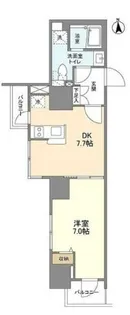 エムレジデンス渋谷神泉【13階】の間取り