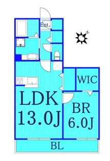 シトラスコートA【3階】の間取り