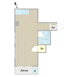 ストークビル南池袋【6階】の間取り