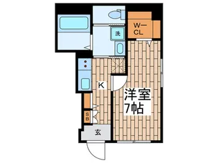 ナークニク【1階】の間取り