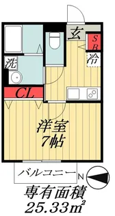千葉県船橋市海神町東1【マンション】の間取り