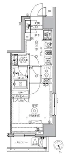 ドムス・スタイル高田馬場【6階】の間取り
