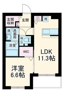 シンセーロ【1階】の間取り