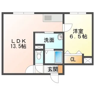 NOIR【2階】の間取り