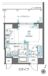 東京都文京区水道1【マンション】の間取り