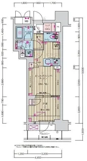 プレサンス名駅南ブリエ【6階】の間取り
