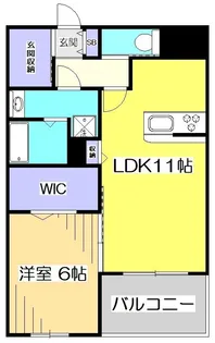 東京都国分寺市光町1【マンション】の間取り
