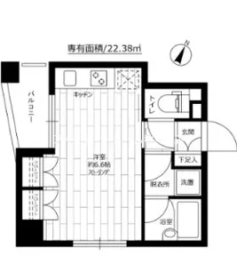 グラーサ本郷東大前【11階】の間取り