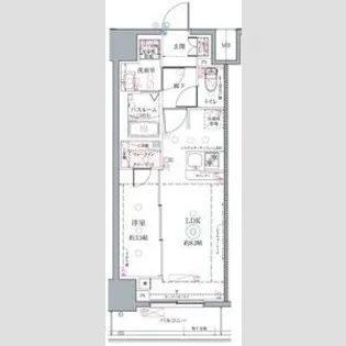 クレヴィスタ名古屋上前津【3階】の間取り