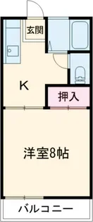 メゾンシャイニーヒル【1階】の間取り