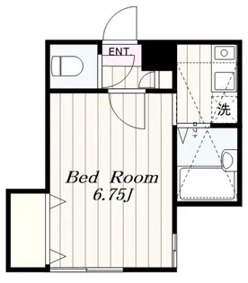 ロッシェル北里II号棟【2階】の間取り