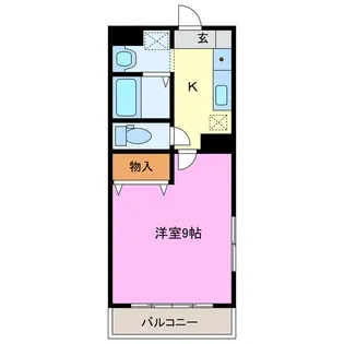 MMKビル【2階】の間取り
