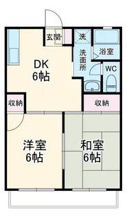 プリンスマンション【1階】の間取り