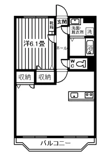 Sun Flat【1階】の間取り