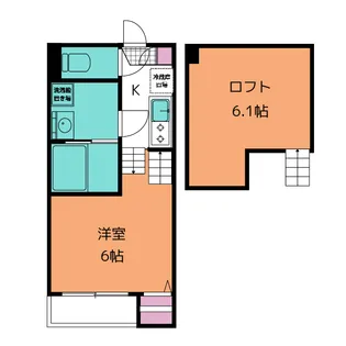 i-STATE中野栄【1階】の間取り