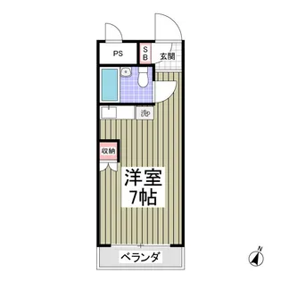 みずほマンション【3階】の間取り