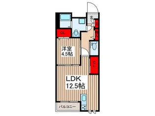 仮)下落合3丁目共同住宅【1階】の間取り