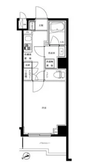 ルーブル東矢口【4階】の間取り