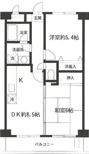 ウエルストン【1階】の間取り