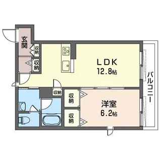 アーバンハイムD【1階】の間取り
