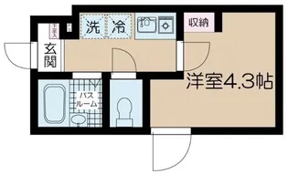 東京都杉並区高円寺南5【マンション】の間取り