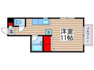 プランド-ル【2階】の間取り