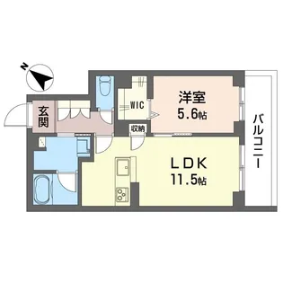 アンビシア【3階】の間取り