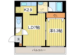 第6ふじビル【2階】の間取り