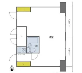 ウィン青山【9階】の間取り