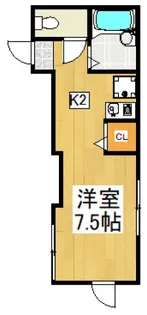 グリーンエージ【2階】の間取り