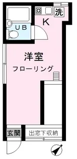 しらゆりハイツ【1階】の間取り