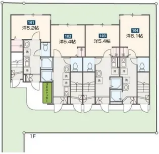 MELDIAノイエ【1階】の間取り