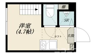 ハーモニーテラス野方【1階】の間取り