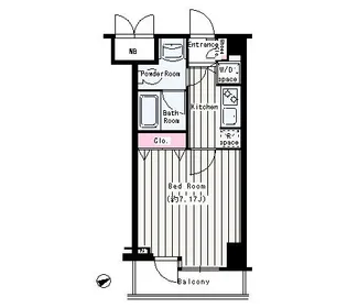 Maholla Minami Magome【2階】の間取り