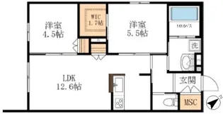 【新築☆旭化成ヘーベルメゾン】Grace court東棟【1階】の間取り