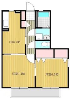 リバティ21【2階】の間取り