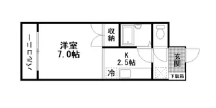 WINDIA仲浜【1階】の間取り