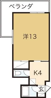 トーマス安里【5階】の間取り