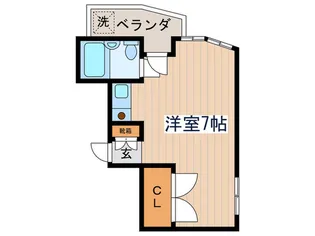 センチュリ-国分寺【4階】の間取り