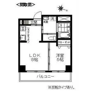 ロイヤルヴュー貝ケ森【2階】の間取り