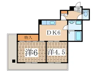ヒューマンレジデンスII【4階】の間取り