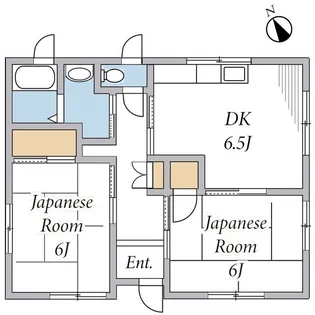 ヒルズ釜利谷【1階】の間取り
